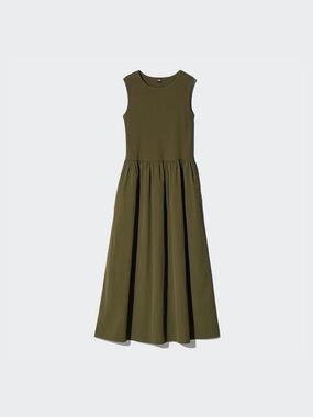 uniqlo mercerized cotton a line dress Shona Joy Luciana Bias Frill Dress – Rent For An Event main image 1